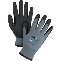 Gants enduits de premi&egrave;re qualit&eacute; ZX-30°, 10/T-Grand, R&ecirc;vetement PVC, Calibre 15, Enveloppe en Nylon Trail Hammer and Bolt