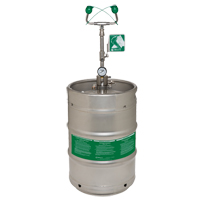 Douche oculaire d'urgence portable, Pressuris&eacute;, Capacit&eacute; 15 gal., Conformit&eacute; ANSI Z358.1 Trail Hammer and Bolt