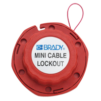 Mini Cable Lockout, 8' Length Trail Hammer and Bolt