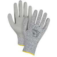 Gants &eacute;lastiques sans coutures r&eacute;sistants &agrave; la coupe, Taille T-Grand/10, Calibre 13, Rev&ecirc;tement Mousse de nitrile, Enveloppe en PEHP, ANSI/ISEA 105 niveau 2/EN 388 niveau 3 Trail Hammer and Bolt