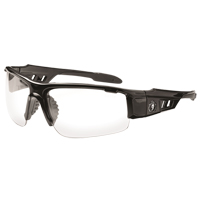 Skullerz&reg; Dagr Safety Glasses, Clear Lens, Anti-Scratch, ANSI Z87+/Meets/Exceeds CSA Z94.3 Trail Hammer and Bolt