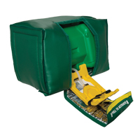 Tempered Portable Eyewash, Gravity-Fed, 9 gal. Capacity, Meets ANSI Z358.1 Trail Hammer and Bolt