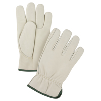 Gants de conducteur de premi&egrave;re qualit&eacute;, Moyen, Paume en Cuir fleur de vache Trail Hammer and Bolt
