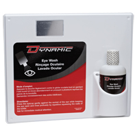 Dynamic Eyewash Station with Isotonic Solution, Single Trail Hammer and Bolt
