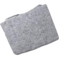 Dynamic Fire Blanket with Nylon Pouch Holder, Wool, 60"L x 71"W Trail Hammer and Bolt
