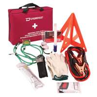 Dynamic S.O.S. Emergency Road Side Kit, Class 1 Medical Device, Nylon Bag Trail Hammer and Bolt