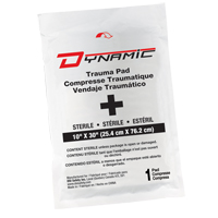 Pansement de trauma Dynamic, Tampon, 10" lo x 30" la, St&eacute;rile, Dispositif m&eacute;dical Classe 1 Trail Hammer and Bolt