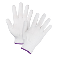 Seamless String Knit Gloves, Polyester, 15 Gauge, Ladies/X-Small Trail Hammer and Bolt