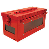 Petit boîtier verrouillable pour groupe, Rouge Trail Hammer and Bolt