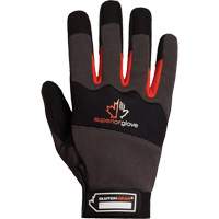 Clutch Gear&reg; Mechanic's Gloves, Synthetic Palm, Size Small Trail Hammer and Bolt