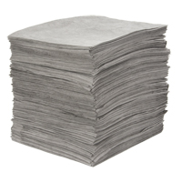 Feuilles absorbantes souffl&eacute;es de premi&egrave;re qualit&eacute;, Universel, 15" x 18", 25 gal. d'absorption Trail Hammer and Bolt