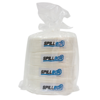 Balle SpillBoa, Huile seulement, 25' lo x 5" la, Absorption 28 gal., 4 /pqt Trail Hammer and Bolt