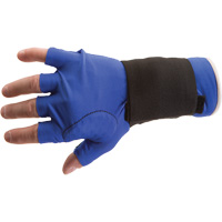 Gant anti-impact avec support du poignet, Taille Petit, Paume Cuir refendu Trail Hammer and Bolt