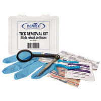 Tick Safety Kit, Class 1 Medical Device, Plastic Box Trail Hammer and Bolt