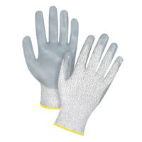 Gants haute performance r&eacute;sistants &agrave; la coupe, Taille 2T-Grand/11, Calibre 13, Rev&ecirc;tement Nitrile, Enveloppe en PEHP, ANSI/ISEA 105 niveau 4/EN 388 niveau 5 Trail Hammer and Bolt