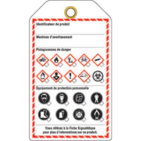 Workplace Tags, Cardstock, 3-3/8" W x 5-3/4" H, French Trail Hammer and Bolt