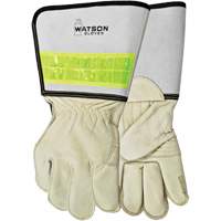 Gants de soudage pour monteur de ligne pour disjoncteur, Cuir fleur de vache, Taille Moyen Trail Hammer and Bolt