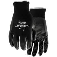 Stealth Original Coated Gloves, 7/Small, Nitrile Coating, 13 Gauge, Nylon Shell Trail Hammer and Bolt