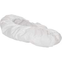KleenGuard A40 Shoe Covers, One Size, Microporous, White Trail Hammer and Bolt