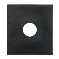Base en caoutchouc pour poteaux d&eacute;lin&eacute;ateurs, 11 lb Trail Hammer and Bolt