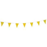 Pennant String, 60' L, Yellow Trail Hammer and Bolt