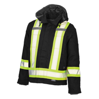 Manteau de s&eacute;curit&eacute;, Noir, Grand Trail Hammer and Bolt
