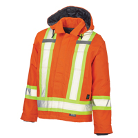 Manteau de s&eacute;curit&eacute;, Orange haute visibilit&eacute;, Grand Trail Hammer and Bolt
