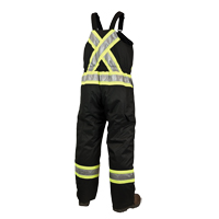 Salopettes de s&eacute;curit&eacute; doubl&eacute;e, Polyester/Polyur&eacute;thane, Grand, Noir Trail Hammer and Bolt