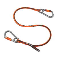 Longe porte-outils verrouillable Squids 3118F(x), Tendeur, Mousqueton double Trail Hammer and Bolt