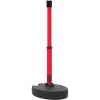 Base pour montant de barri&egrave;re PLUS, Hauteur de 42", Rouge Trail Hammer and Bolt