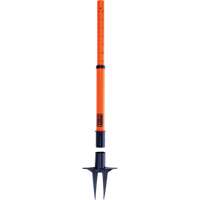 Montant de barri&egrave;re PLUS, Hauteur de 42", Orange Trail Hammer and Bolt