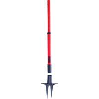 Montant de barri&egrave;re PLUS, Hauteur de 42", Rouge Trail Hammer and Bolt