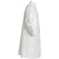 Lab Coat, Tyvek&reg; IsoClean&reg;, White, Small Trail Hammer and Bolt