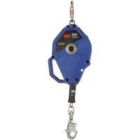 Smart Lock Self-Retracting Lifeline, 50', Stainless Steel, Swivel Trail Hammer and Bolt