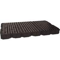 Modular Spill Platform, 88 US gal. Spill Capacity, 51.5" x 78.25" x 6.5" Trail Hammer and Bolt