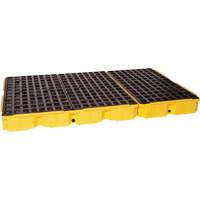 Modular Spill Platform, 88 US gal. Spill Capacity, 51.5" x 78.25" x 6.5" Trail Hammer and Bolt