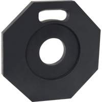 Base en caoutchouc pour poteaux d&eacute;lin&eacute;ateurs de qualit&eacute; sup&eacute;rieure, 12 lb Trail Hammer and Bolt