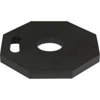 Base en caoutchouc pour poteaux d&eacute;lin&eacute;ateurs de qualit&eacute; sup&eacute;rieure, 12 lb Trail Hammer and Bolt