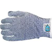Sure Knit Cut-Resistant Glove, Size X-Small, 13 Gauge, HPPE Shell, ASTM ANSI Level A5 Trail Hammer and Bolt