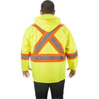 Imperm&eacute;able RZ1000, Polyester, Petit, Jaune lime haute visibilit&eacute; Trail Hammer and Bolt