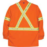 Chemise de travail industrielle Westex UltraSoft, Petit, Orange Trail Hammer and Bolt