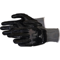 Dexterity&reg; Impact-Resistant Work Gloves, Small, Synthetic Palm, Knit Wrist Cuff Trail Hammer and Bolt