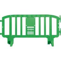 Barricade Movit, Emboîtables, 78" lo x 39" h, Vert Trail Hammer and Bolt