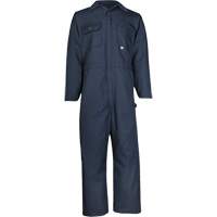 Twill Workwear Deluxe Coveralls, Men's, Navy Blue, Size 36 Trail Hammer and Bolt