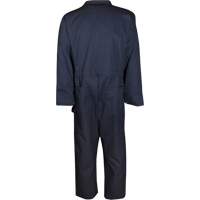 Twill Workwear Deluxe Coveralls, Men's, Navy Blue, Size 36 Trail Hammer and Bolt