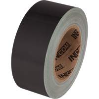 Tuff Mark&reg; Floor Marking Tape, 2" x 100', Polyester, Black Trail Hammer and Bolt