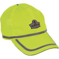 Casquette de baseball haute visibilit&eacute; GloWear 8930, Jaune lime haute visibilit&eacute;, Polyester Trail Hammer and Bolt
