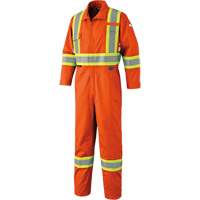 7705 Combinaison haute visibilit&eacute; FR-Tech, Taille 36, Orange Trail Hammer and Bolt