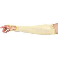 Manchons r&eacute;sistants aux coupures Contender, Aramide, 18", ASTM ANSI niveau A4/EN 388 niveau 5, Beige Trail Hammer and Bolt