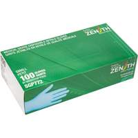 Gants jetables de calibre m&eacute;dical r&eacute;sistants &agrave; la perforation, Petit, Nitrile, 4,5 mils, Sans poudre, Bleu, Classe 2 Trail Hammer and Bolt